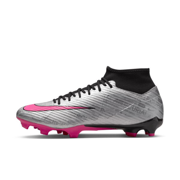 Nike Mercurial Superfly 9 Academy XXV MG Metallic Silver/Hyper Pink