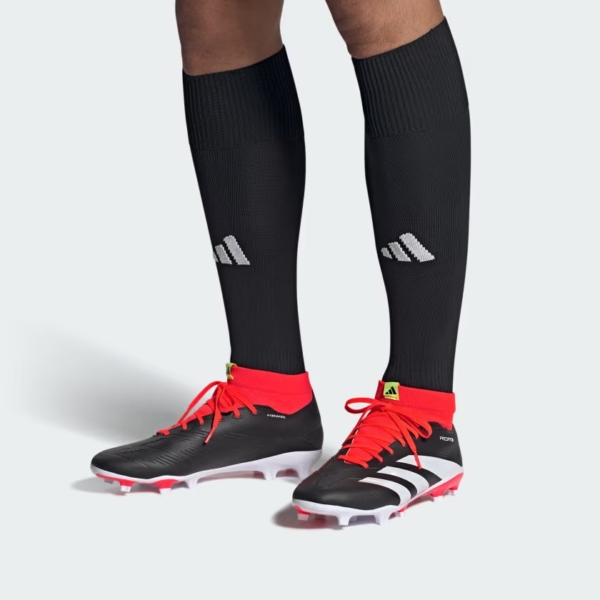 Adidas Predator League Sock FG Solar Red