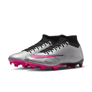 Nike Mercurial Superfly 9 Academy XXV MG Metallic Silver/Hyper Pink