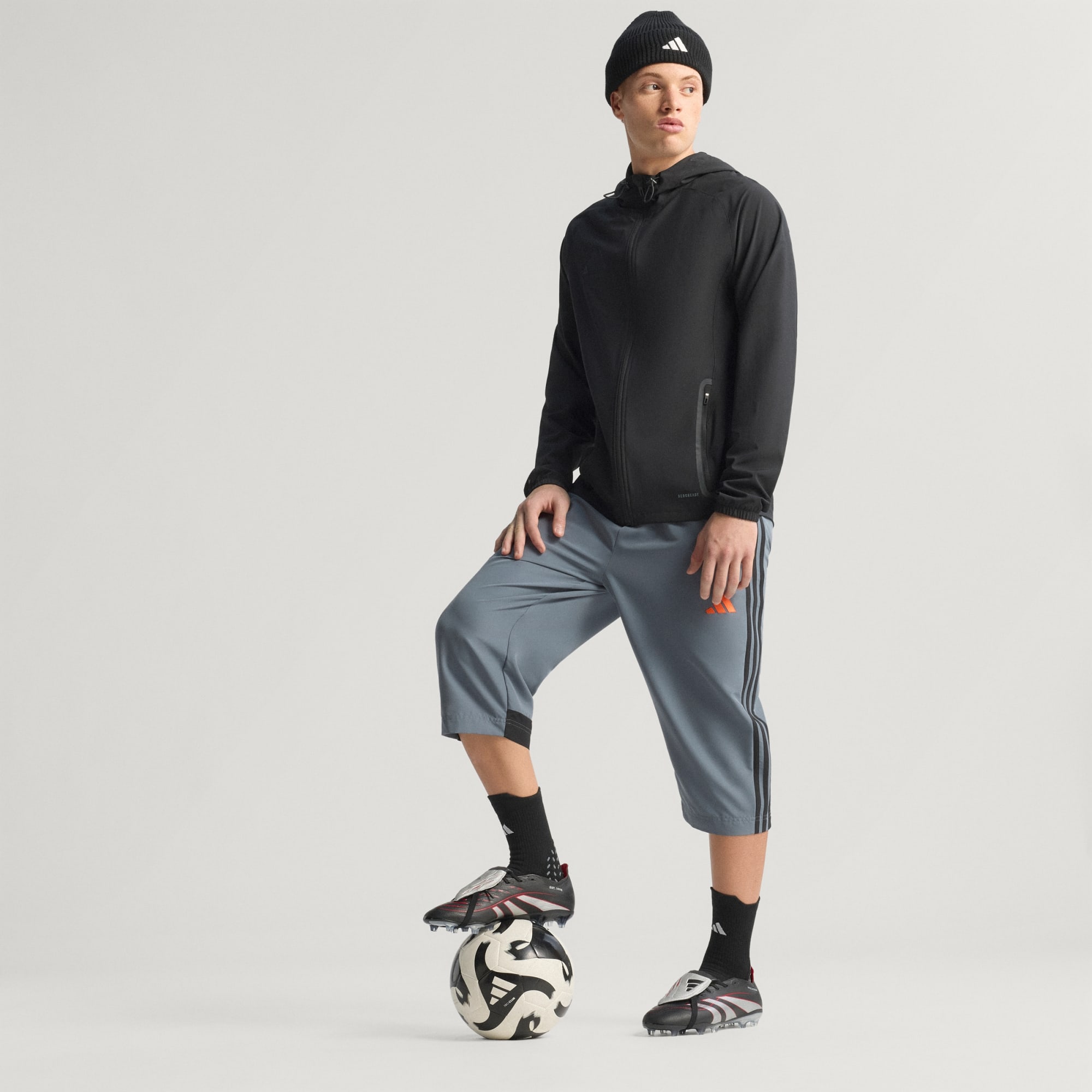 Adidas Predator Obsidian Strike Fold Over Tongue MG - Image 10