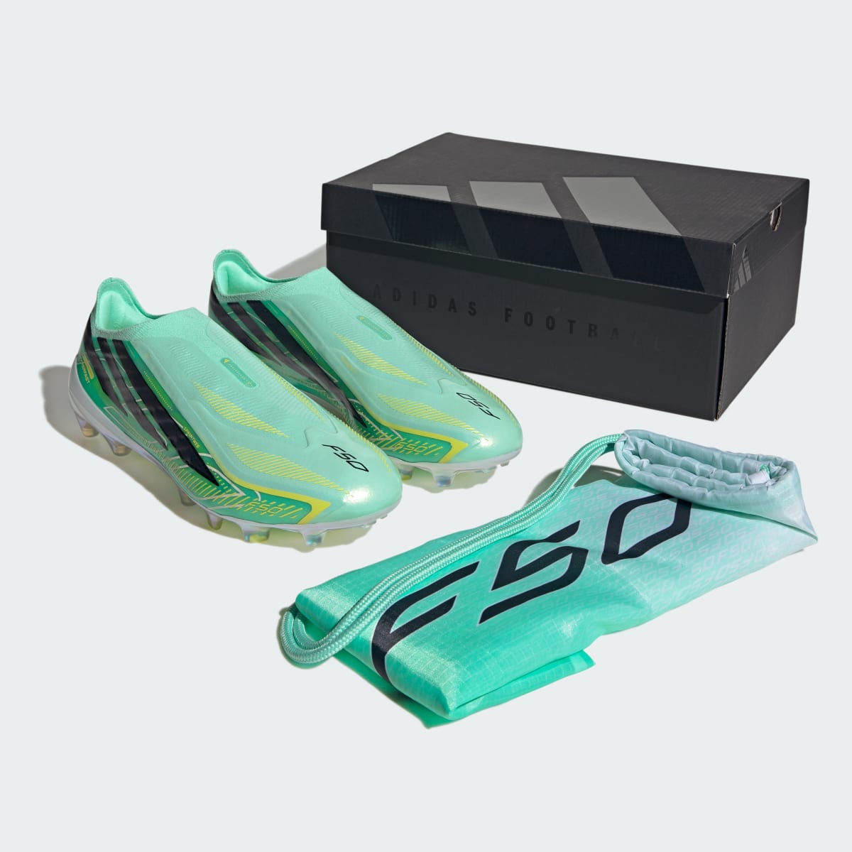 Adidas F50 Hyperfast Elite Laceless AG voetbalschoen — foto 9