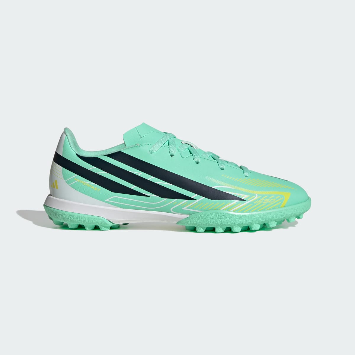 Adidas F50 Hyperfast Club Turf Kids voetbalschoen — foto 3