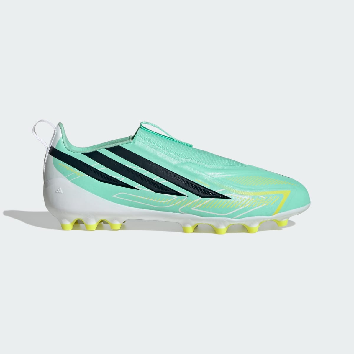Adidas F50 Hyperfast League Laceless AG Kids voetbalschoen — foto 3