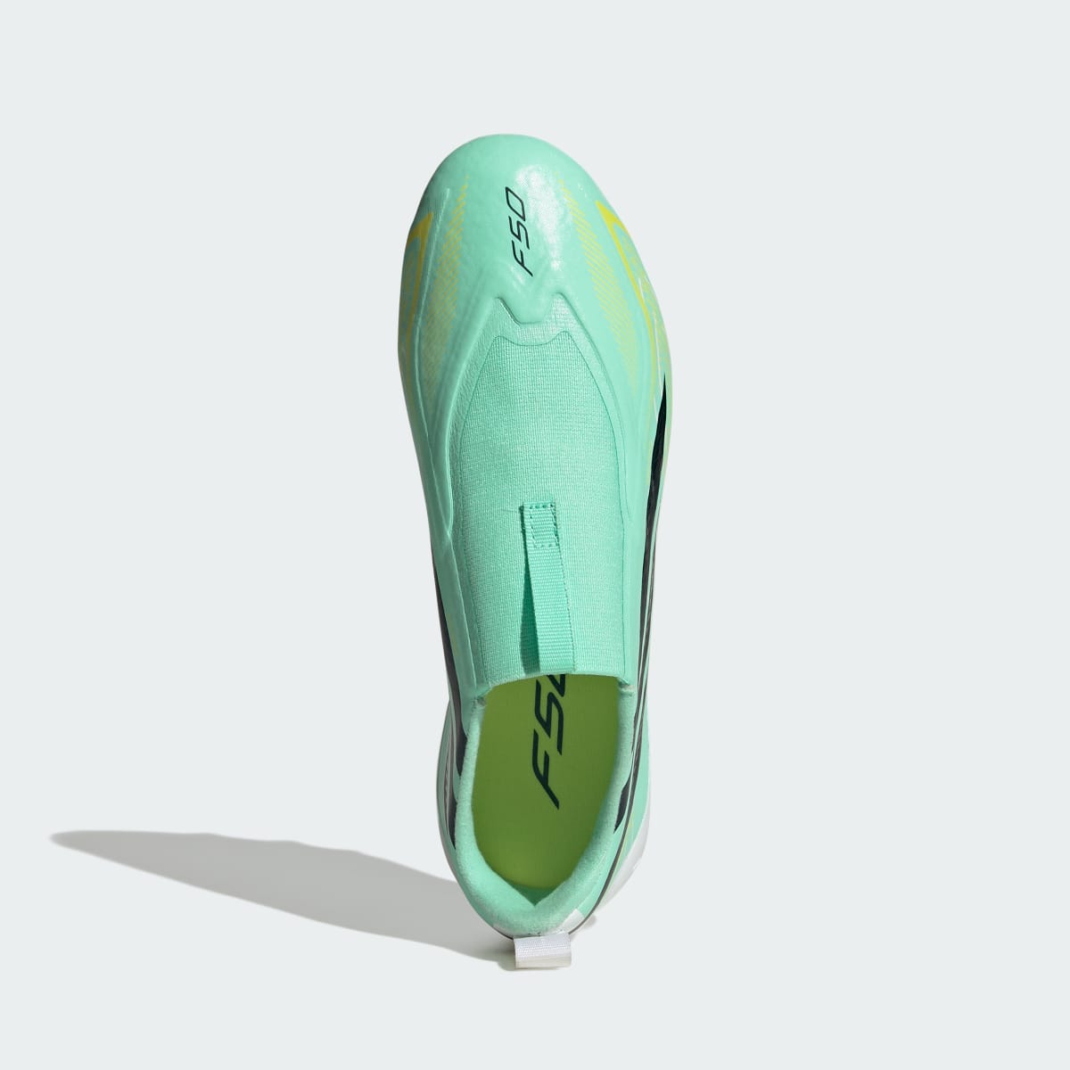Adidas F50 Hyperfast League Laceless AG Kids voetbalschoen — foto 4