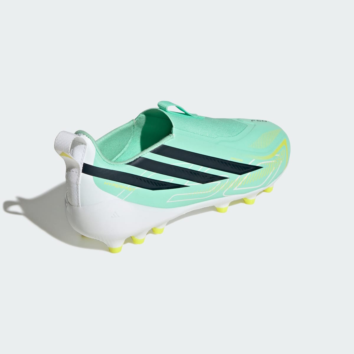 Adidas F50 Hyperfast League Laceless AG Kids voetbalschoen — foto 6