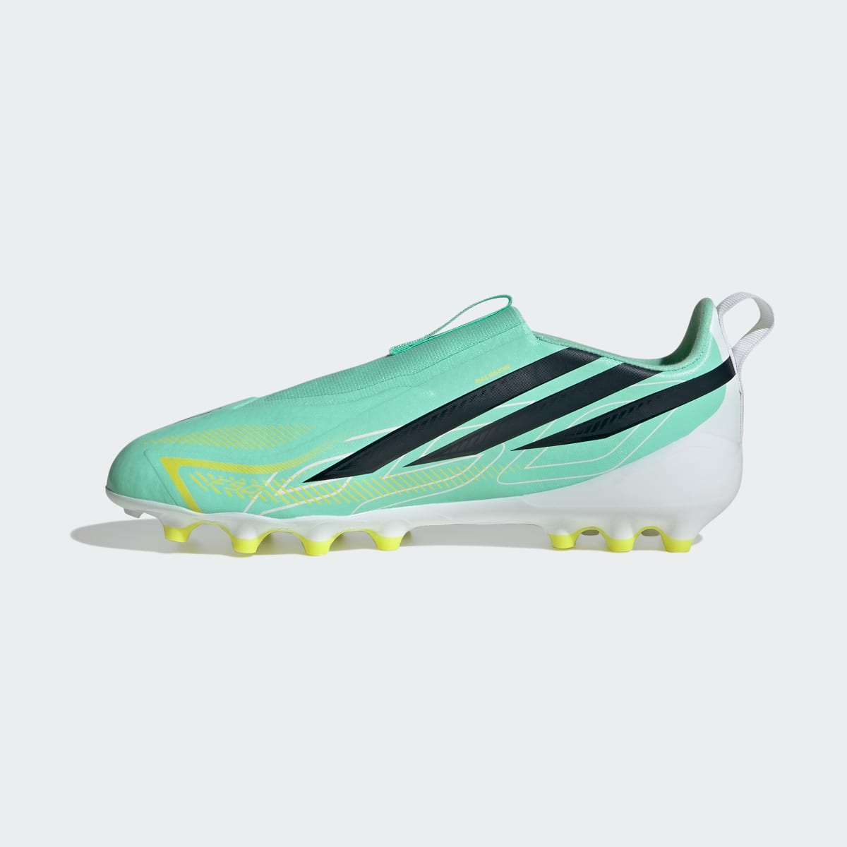 Adidas F50 Hyperfast League Laceless AG Kids voetbalschoen — foto 7