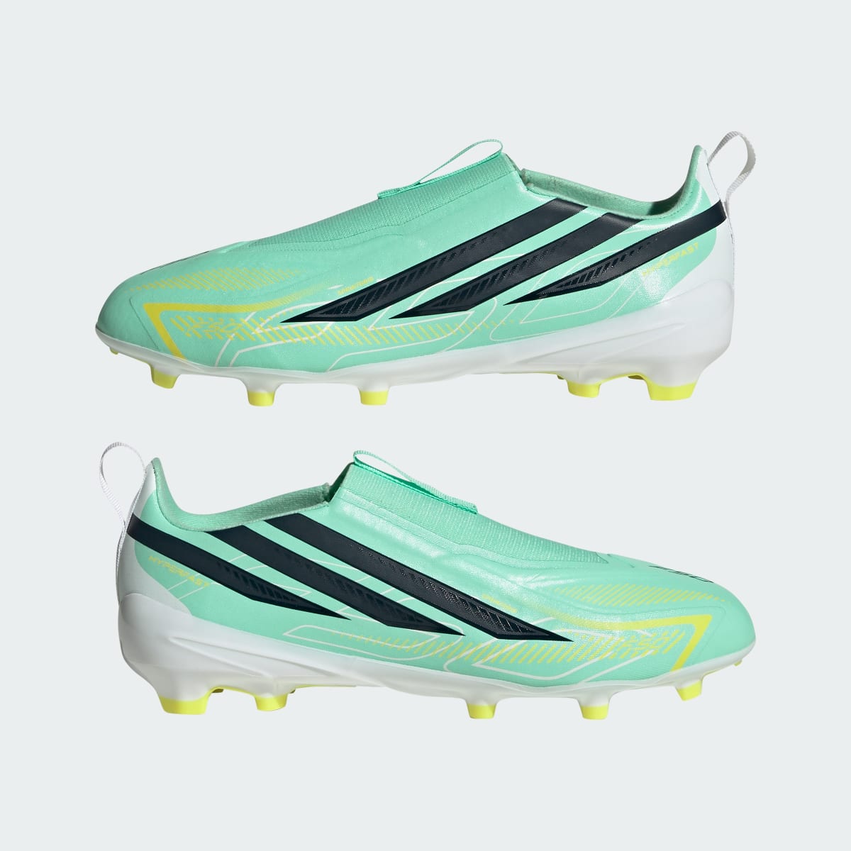 Adidas F50 Hyperfast League Laceless FG Kids voetbalschoen — foto 8